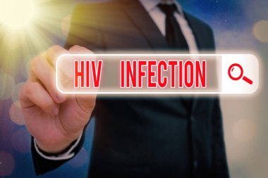 HIV enfeksiyonunu gösteren bir not yazıyorum. İş fotoğraflarında HIV virüsü kaynaklı bir bağışıklık sistemi hastalığı var. İnternet 'te dijital bilgi ağı bağlantısını araştırıyoruz..
