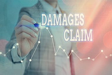 Tazminat talebini gösteren bir not yazıyorum. İş fotoğraflarının sergilenmesi, mağdur taraf Arrow sembolünün artan hasarı veya yükümlülüklerini onarmaya çalışıyor..