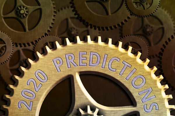 2018 년 6 월 26 일에 확인 함 . 2020 Predictions.. 당신이 생각하는 것에 대한 개념의 미 2020 년 시스템 관리자 컨트롤, 기어 구성 도구 개념. — 스톡 사진