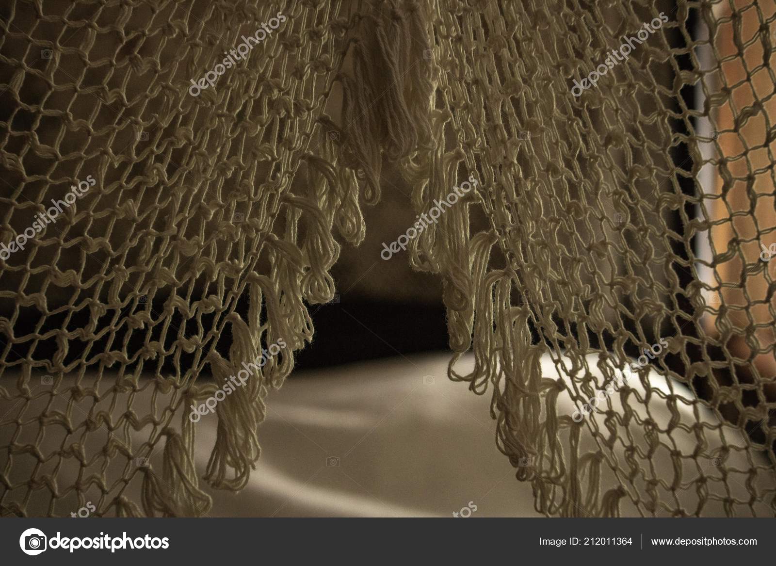 Ivory White Crocheted 1800s Antique Canopy Vintage Bed