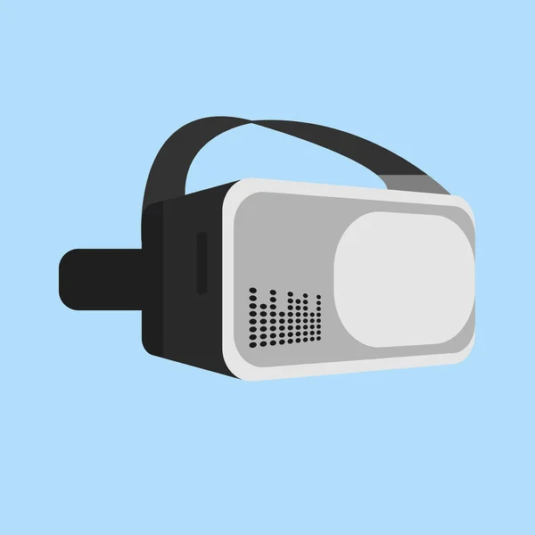 Arka plan, vektör çizim sanal gerçeklik gözlükleri.