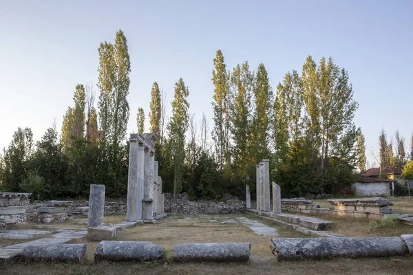 Dünya Aizonai Nın Pazar Alışverişi Aizonai Antik Citiy Olduğunu Cavdarhisar — Stok fotoğraf