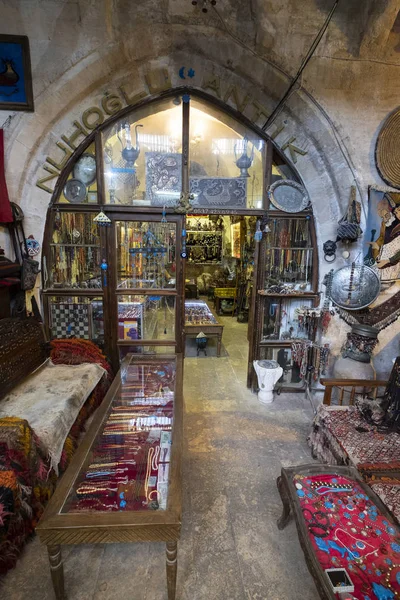 Mardin Turkije Mei 2018 Winkel Arasa Gedekt Bazaar Mardin Turkije — Stockfoto