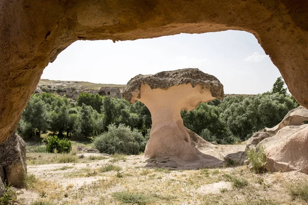 Mushroom Rock Cappadocia Nevsehir Turkey — Stock Photo, Image