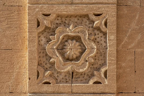 Reliéf Zdi Kláštera Mor Gabriel Deyrulumur Midyat Mardin Turecko — Stock fotografie