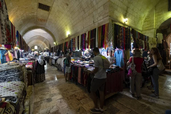 Sanliurfa Turquía Septiembre 2018 Kazaz Covered Bazaar Sanliurfa Turquía Septiembre — Foto de Stock