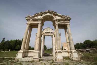 Aphrodisias 'taki Tetrapylon, Aydın, Türkiye