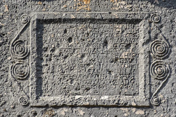 Sidyma Antik Kenti Mugla Türkiye Deki Kiz Kaya Mezarı Üzerine — Stok fotoğraf