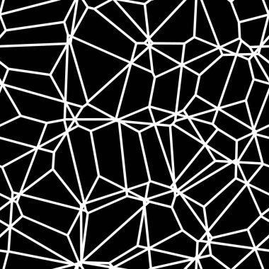 siyah ve beyaz geometrik sorunsuz üçgen doku arka plan