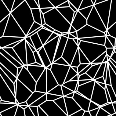 siyah ve beyaz geometrik sorunsuz üçgen doku arka plan