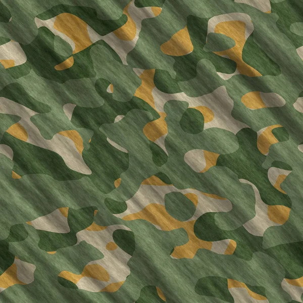 Fond motif camouflage illustration transparente. Style vestimentaire classique camouflage imprimé répétition. Vert brun noir olive couleurs texture de la forêt — Photo