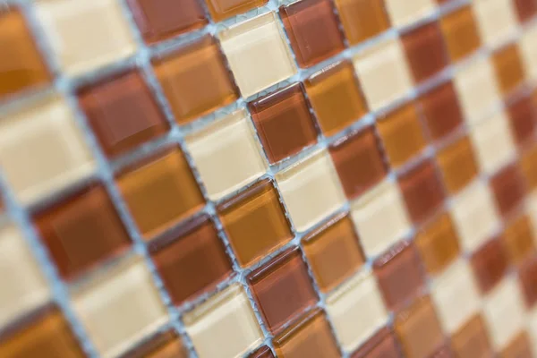 Színes modern mozaik csempe, egy fürdőszoba makró Vértes sekély mélység-ból mező — Stock Fotó