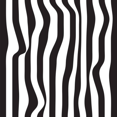 Çizgili sorunsuz arka plan. siyah ve beyaz zebra yazdırın. illüstrasyon