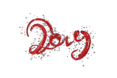 Mutlu yeni yıl afiş 2019 sayılarla yapılan hitech mech tarafından kırmızı plastik ve gümüş bulut etrafında beyaz arka plan üzerinde izole küre. Soyut 3d çizim