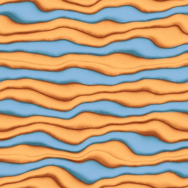 Gros plan texture abstraite sans couture de sable. Modèle d'onde répétable — Photo