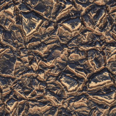 Kahverengi ve kumlu doğa dağlar sorunsuz doku arka plan illüstrasyon için hava uçaktan havadan görünümü