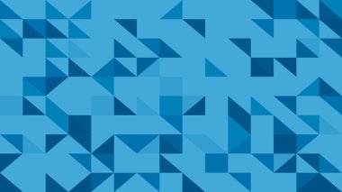 Tasarım olarak kullanılmak üzere birçok üçgenler arka plan soyut mavi lowploly