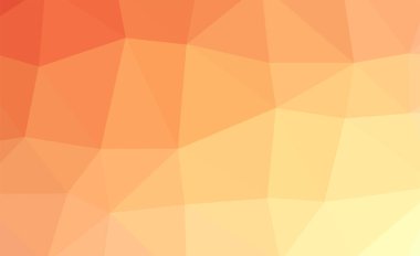 Soyut kırmızı turuncu renkli lowploly birçok üçgen arka plan tasarımda kullanılmak üzere. Eps10 vektörü