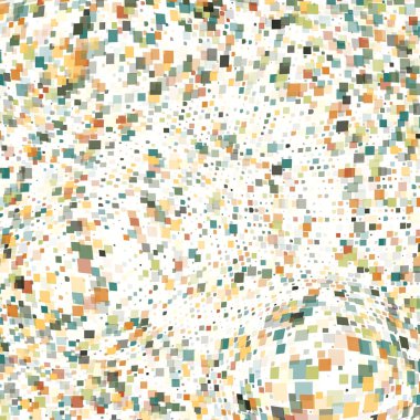 Tasarım için soyut, dairesel kare arkaplan hatası. Vektör Eps10 illüstrasyonu