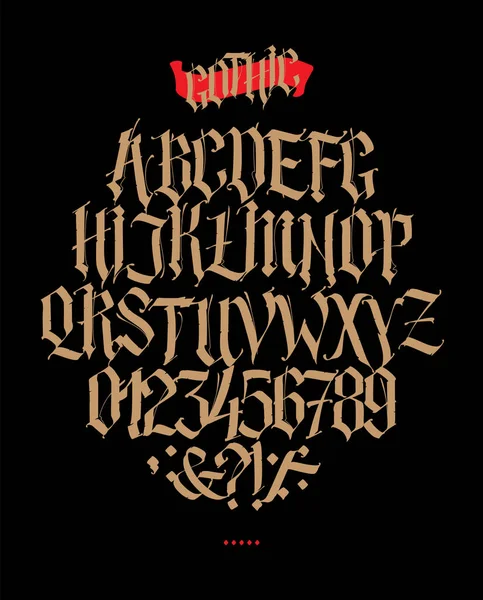 Letras Goticas Abecedario