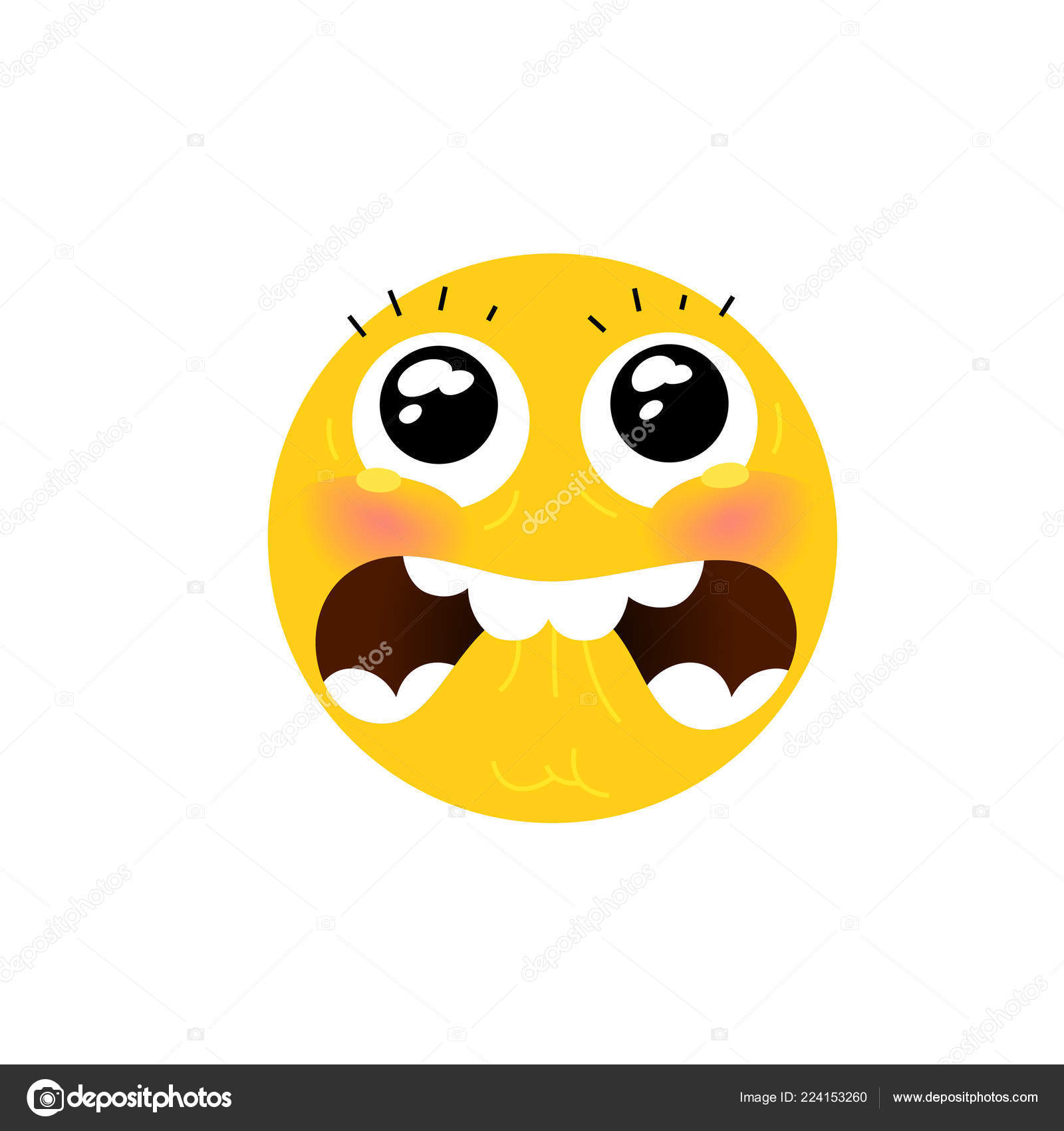 Vetores de Triste Emoticon Smiley Dos e mais imagens de 2015 - 2015,  Amarelo, Chorar - iStock