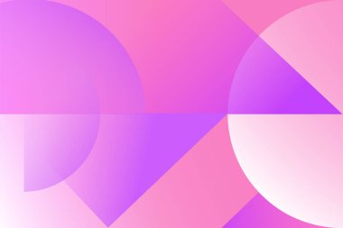 Üçgenlerden, dairelerden ve çizgilerden soyut bir arkaplan. Vektör. Geometrik şekiller. Projeler için yatay, enerjik, gradyan arkaplan. Modern tarz. Web sitesi ve poster resimleri.