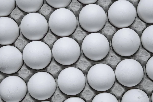 Organic Egg Pack Isolated Background — Stock Photo, Image