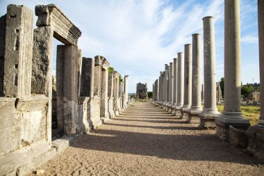 antalya Türkiye'nin yakın perge antik kenti