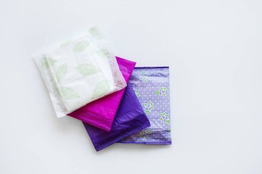 Beyaz arka plan üzerinde izole pad