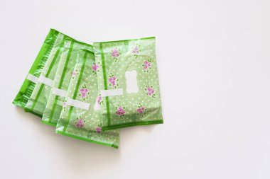 Beyaz arka plan üzerinde izole pad