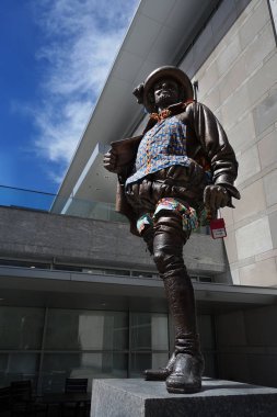 Raleigh, Nc/ABD - 7-19-2018: heykel, Sir Walter Raleigh şehir Raleigh, Nc