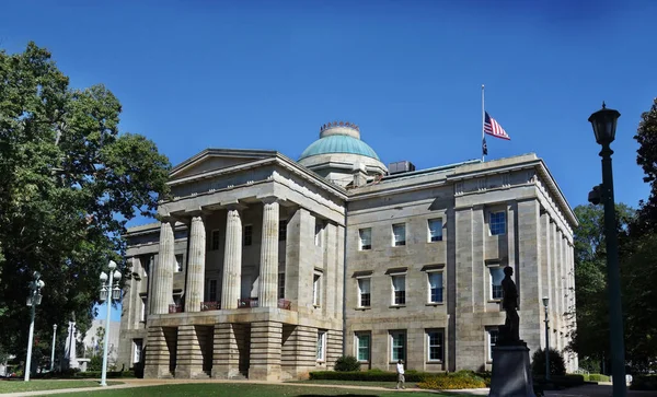 Capitol Stavba Centru Města Raleigh North Carolina — Stock fotografie