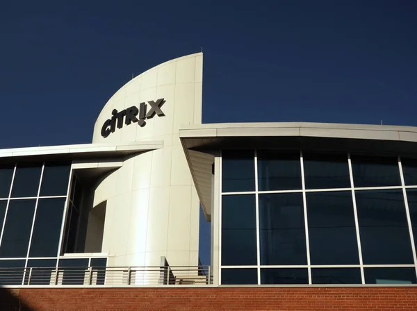 Raleigh Usa 2019 Citrix Και Sharefile Κτίριο Γραφείων Στο Κέντρο — Φωτογραφία Αρχείου