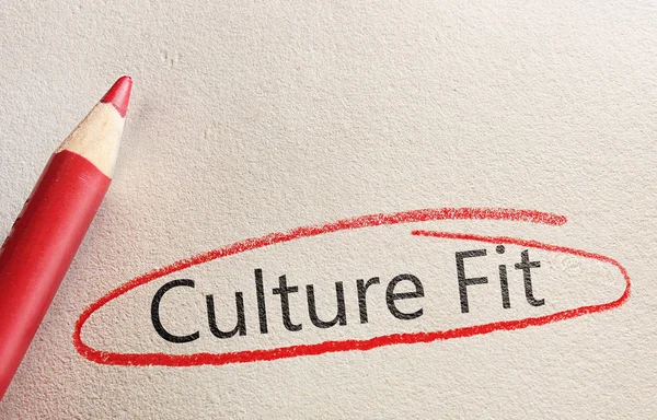 Culture Fit Einstellungskonzept — Stockfoto