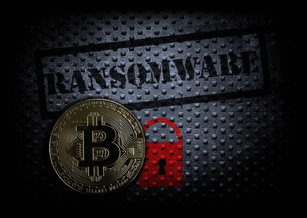 Ransomware and bitcoin — Stock Photo, Image