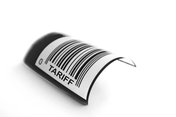 Streckkodsnummer för UPC-tariff — Stockfoto