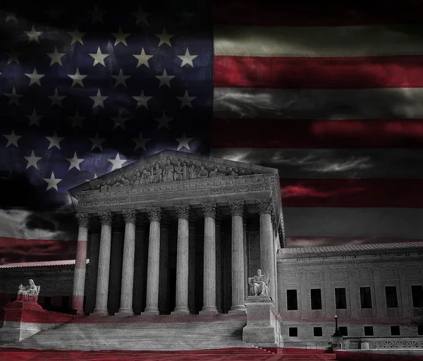 Bandera del Tribunal Supremo —  Fotos de Stock