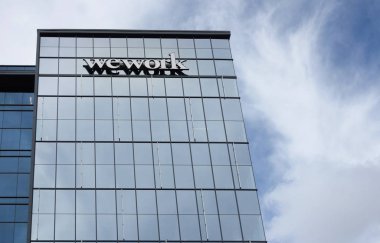 Raleigh,Nc/Usa - 09-04-2019: wework ofisleri, hangi ortak sunuyor