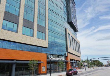 Raleigh,Nc/Usa - 09-04-2019: One Glenwood binası, dahil