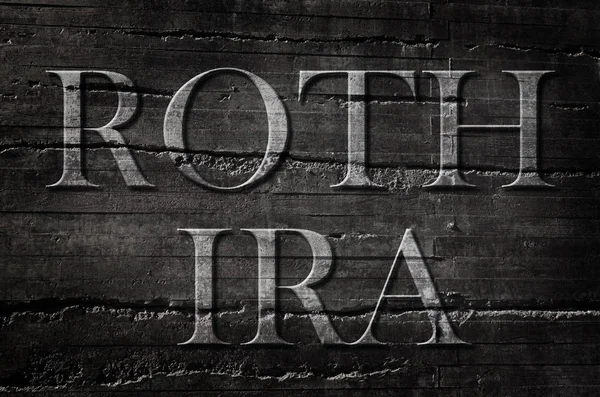 Roth IRA concept de retraite — Photo