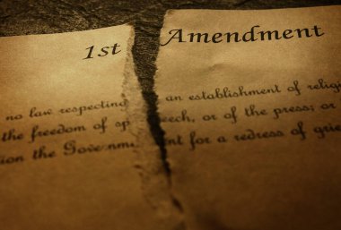 Amerikan Anayasası 'nın birinci maddesi ortadan ikiye bölündü. Sivil haklar kavramı                        
