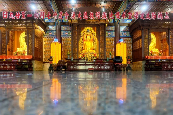 Penang Malasia Diciembre 2019 Templo Interior Kek Lok Templo Famoso — Foto de Stock