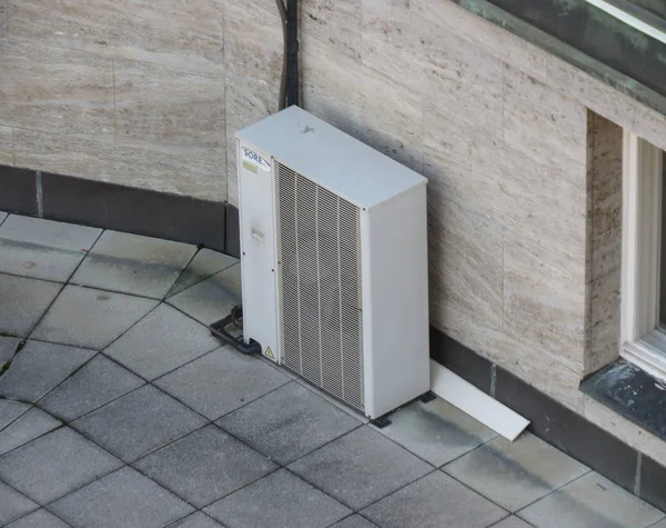 Prague, Çek Cumhuriyeti - yaklaşık Aralık 2017: bir Isıtma Havalandırma ve klima cihazı