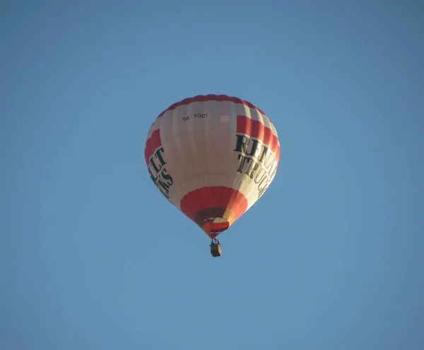 捷克布尔诺 2017年10月 热气球 — 图库照片