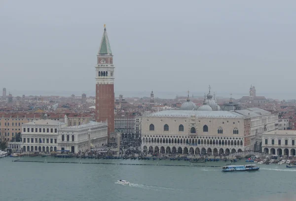 Piazza San Marco Signifiant Place Saint Marc Partir San Giorgio — Photo