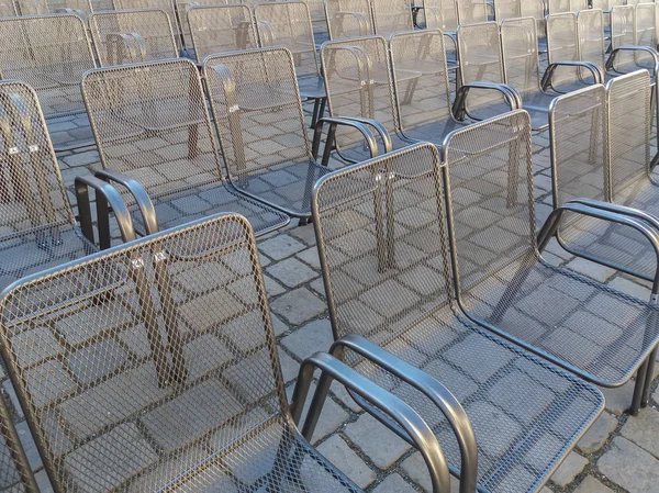 empty audience seats for an entertainment event