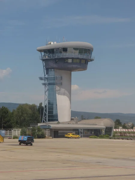 Братислава Словаччина Circa 2018 Липня Вежа Аеропорту — стокове фото