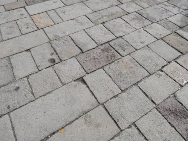 gri kaldırım taşı döşeli doku arka plan olarak yararlı