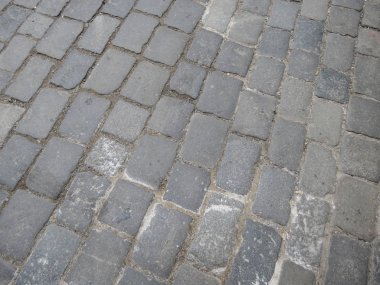 gri kaldırım taşı döşeli doku arka plan olarak yararlı