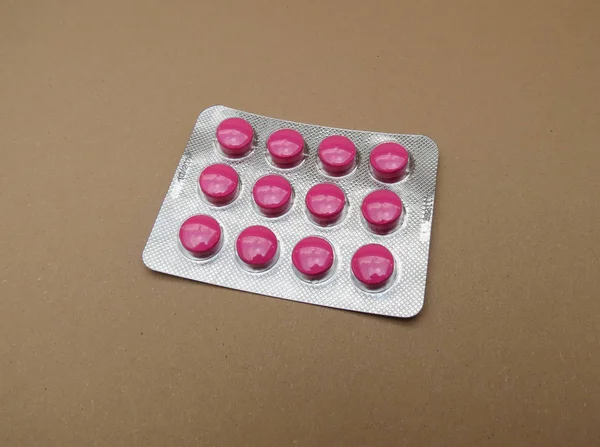 Obat Obatan Atas Meja Atau Resep Pil — Stok Foto